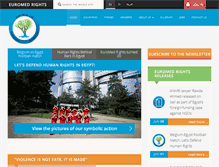 Tablet Screenshot of euromedrights.org
